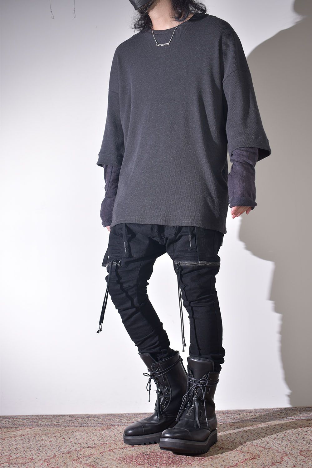 プラスカーディガンで冬仕様