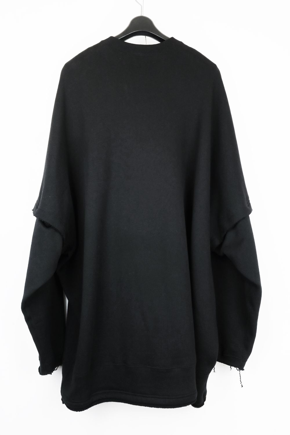 Sweat Oversize Pullover"Black" / スウェットオーバープルオーバー"ブラック"