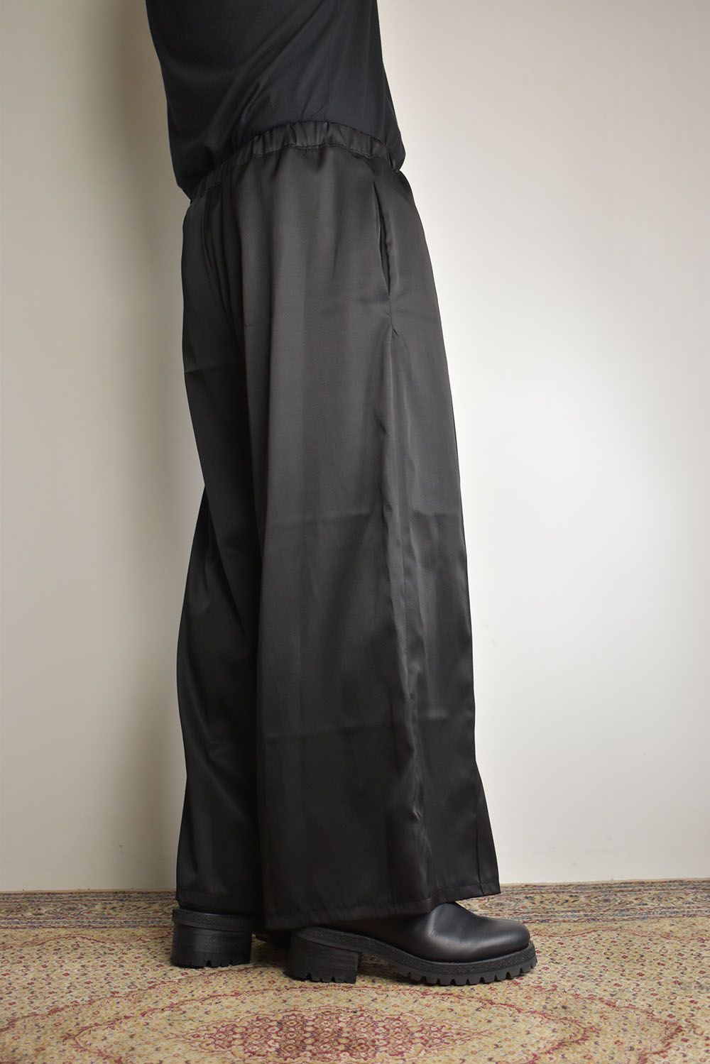 Easy Hakama Pants"Black" / イージー袴パンツ"ブラック"