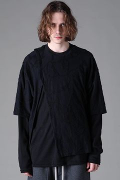 《2026AW先行予約》Leyerd Long Sleeve "Black " / レイヤードロングスリーブ"ブラック"
