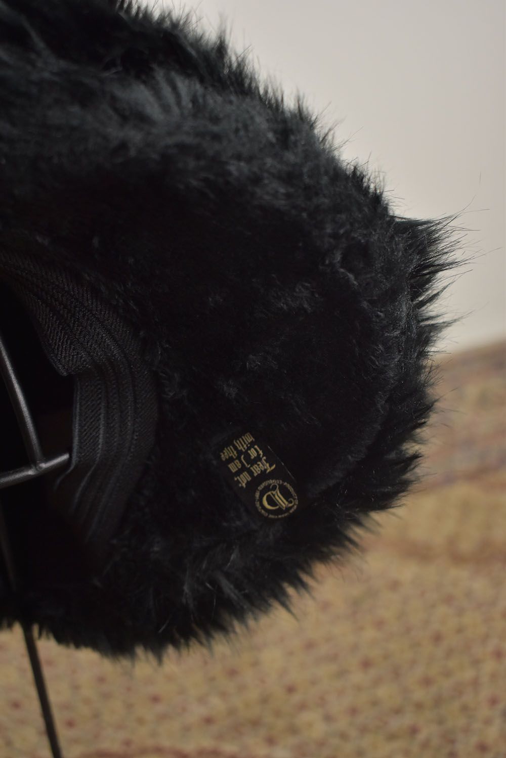 Grizzly Newsboy Cap "Black" / グリズリーニュースボーイキャップ"ブラック"
