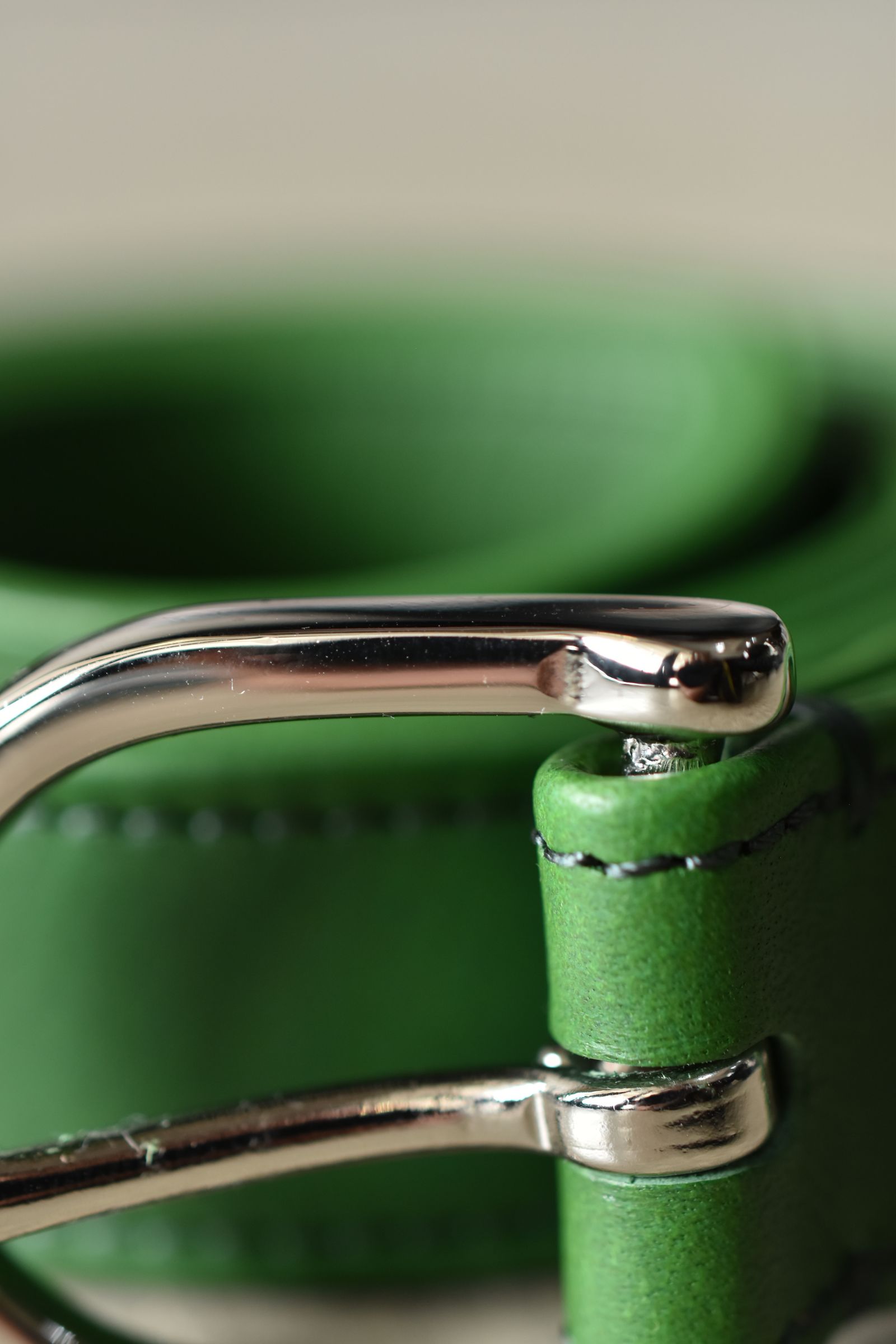 Leather Belt"Green" / レザーベルト "グリーン"