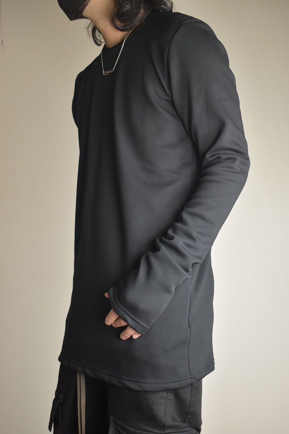 Bomber Heat Crew Neck Top"Black" / ボンバーヒートクルーネックトップ"ブラック"