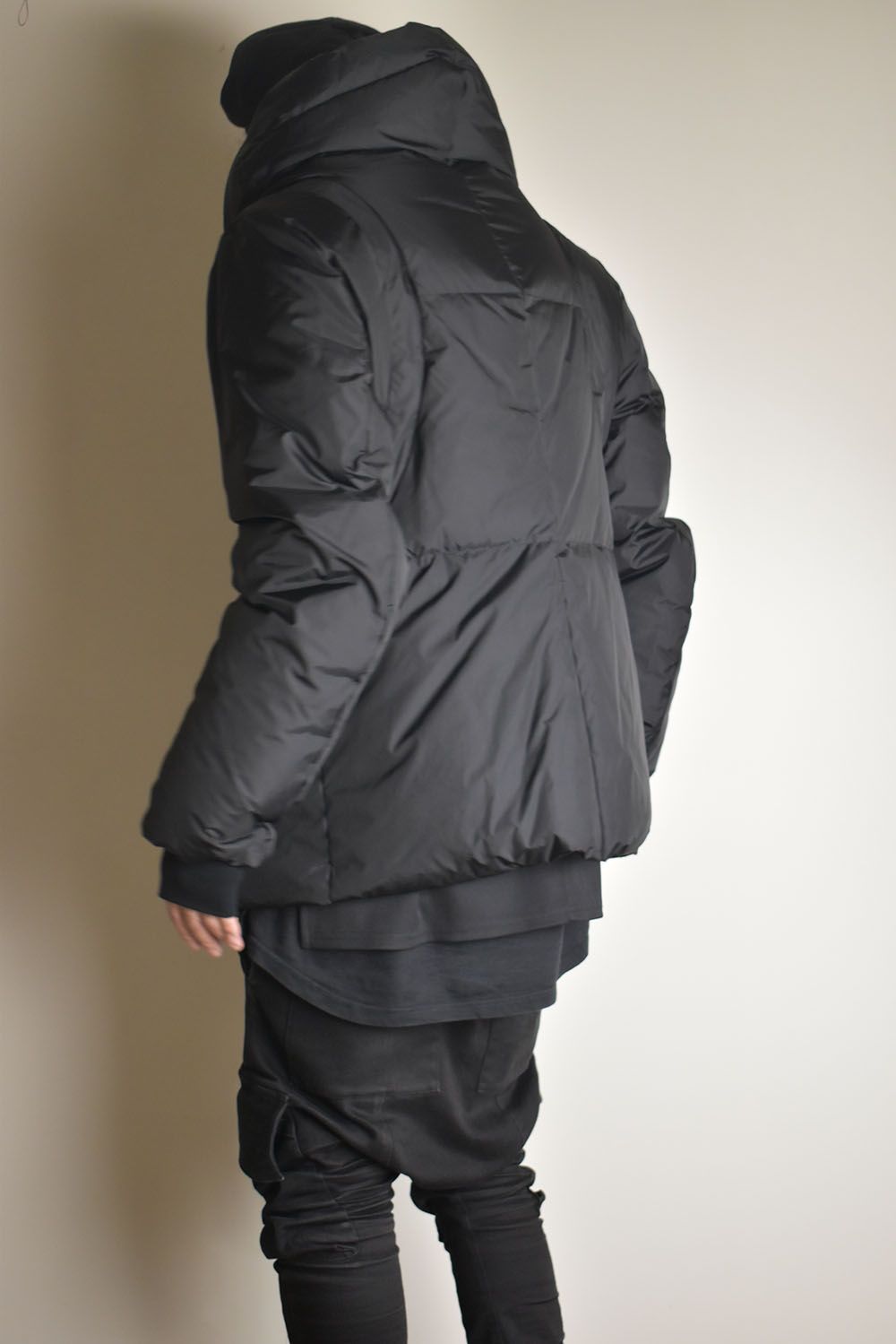 Detachable Sleeve Down Jacket"Black" / デタッチャブルスリーブダウンジャケット"ブラック"