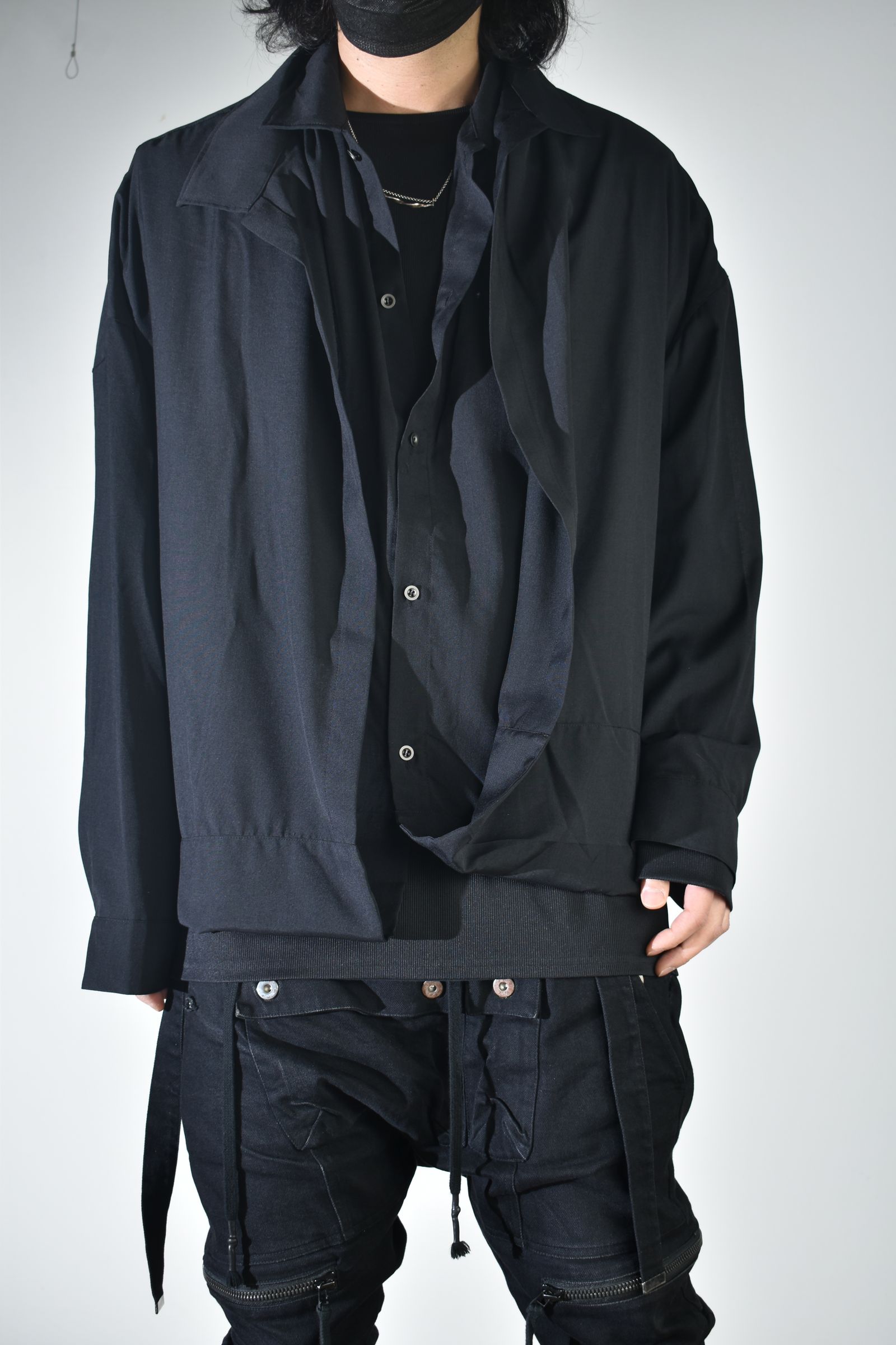 Coalesce Shirts"Black " / コウアレスシャツ"ブラック"