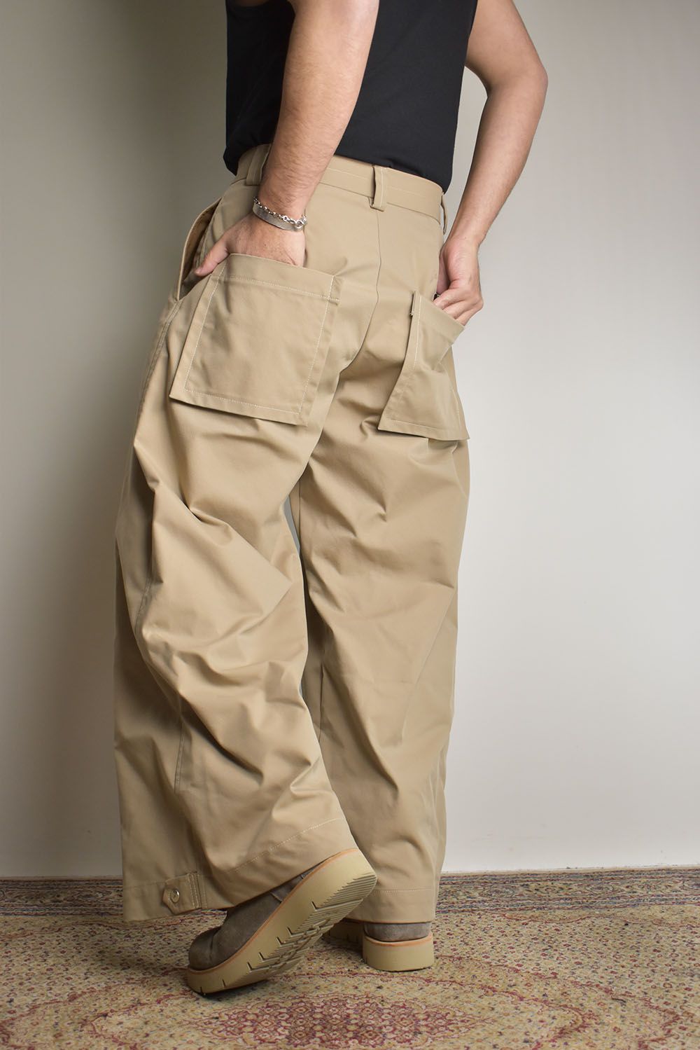 Baggy Balloon Pants"Beige" / バギーバルーンパンツ"ベージュ"