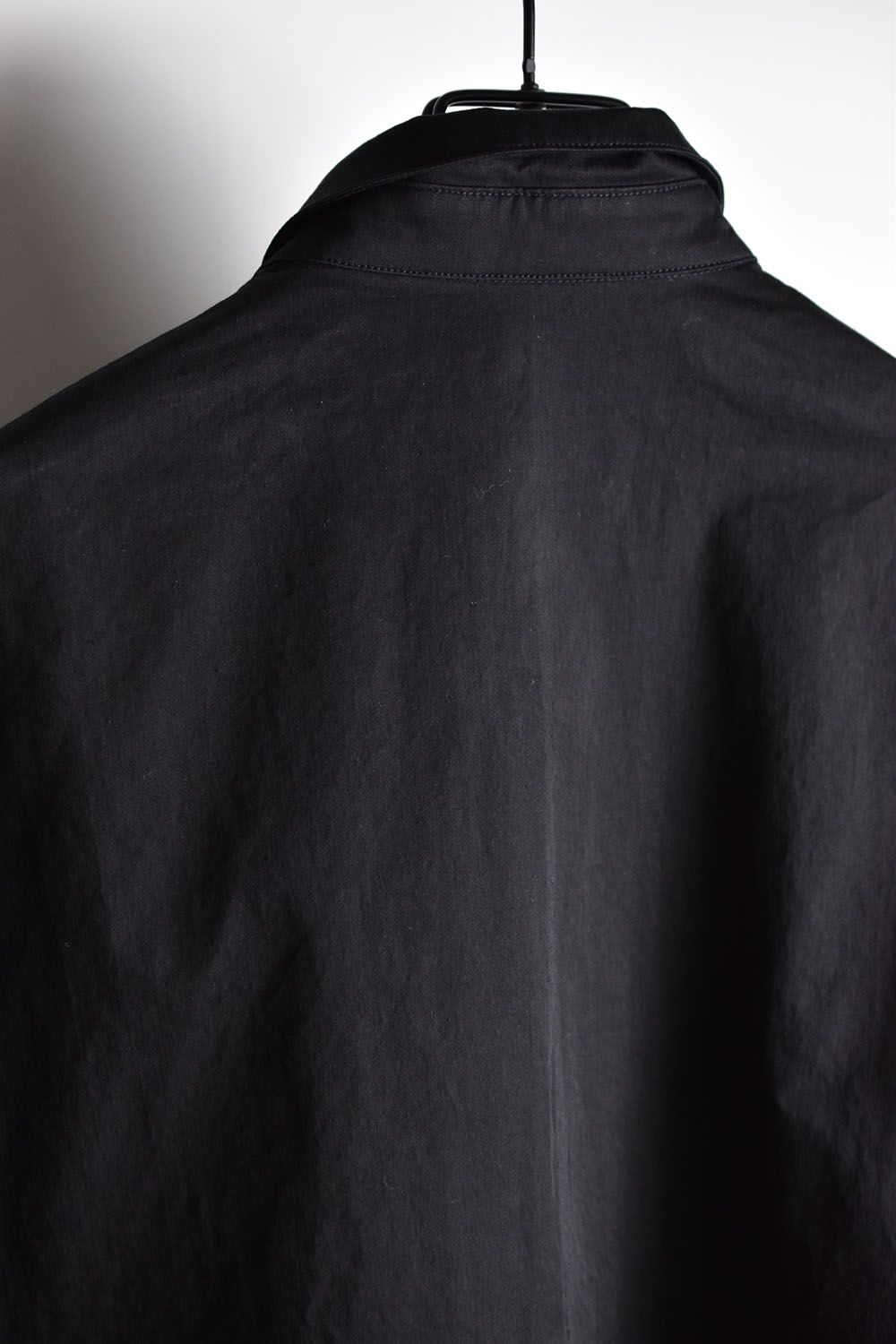 Layered Long Shirts"Black"/  レイヤードロングシャツ"ブラック"