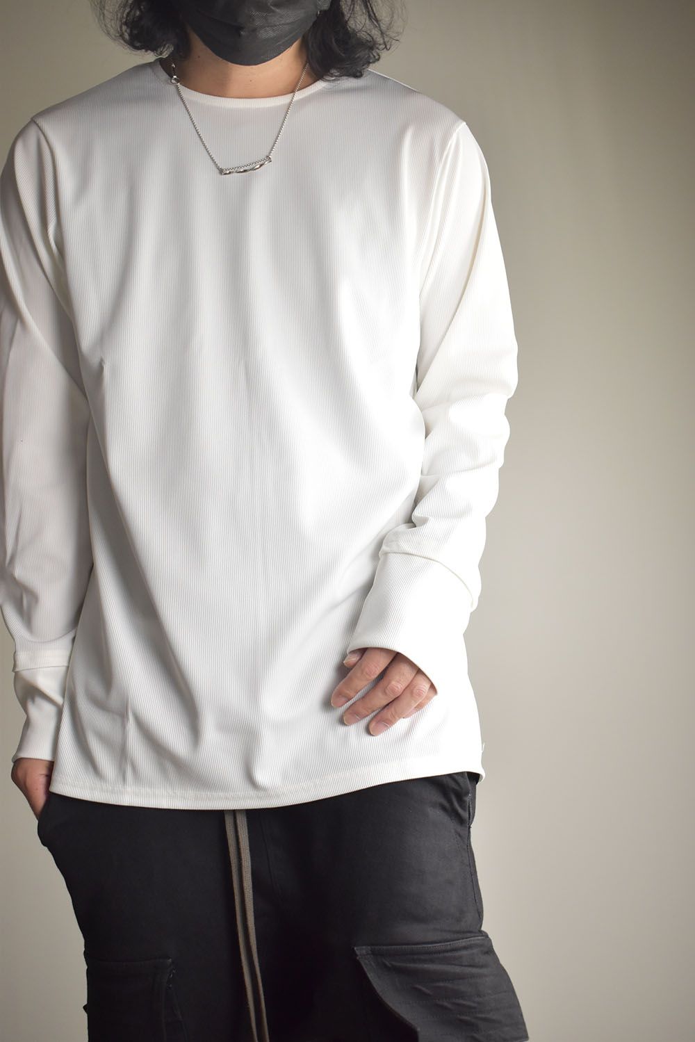 Base Layer Crew Neck "White" / ベースレイヤークルーネック"ホワイト"