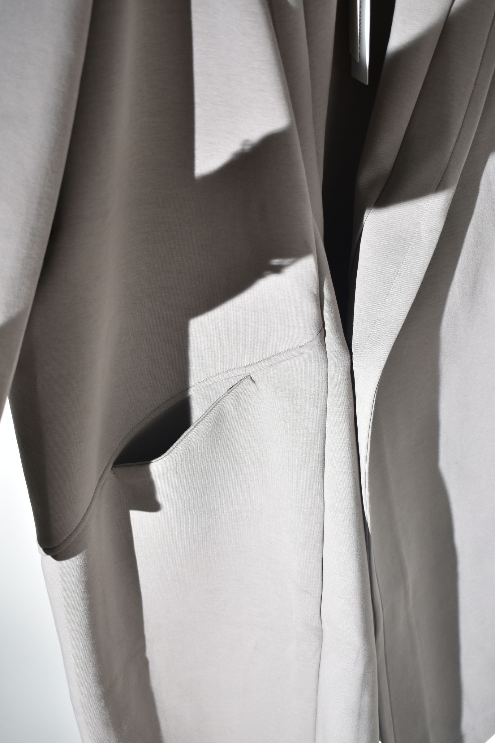 Rap Jersey Coat "Greige" / ラップジャージーコート"グレージュ"