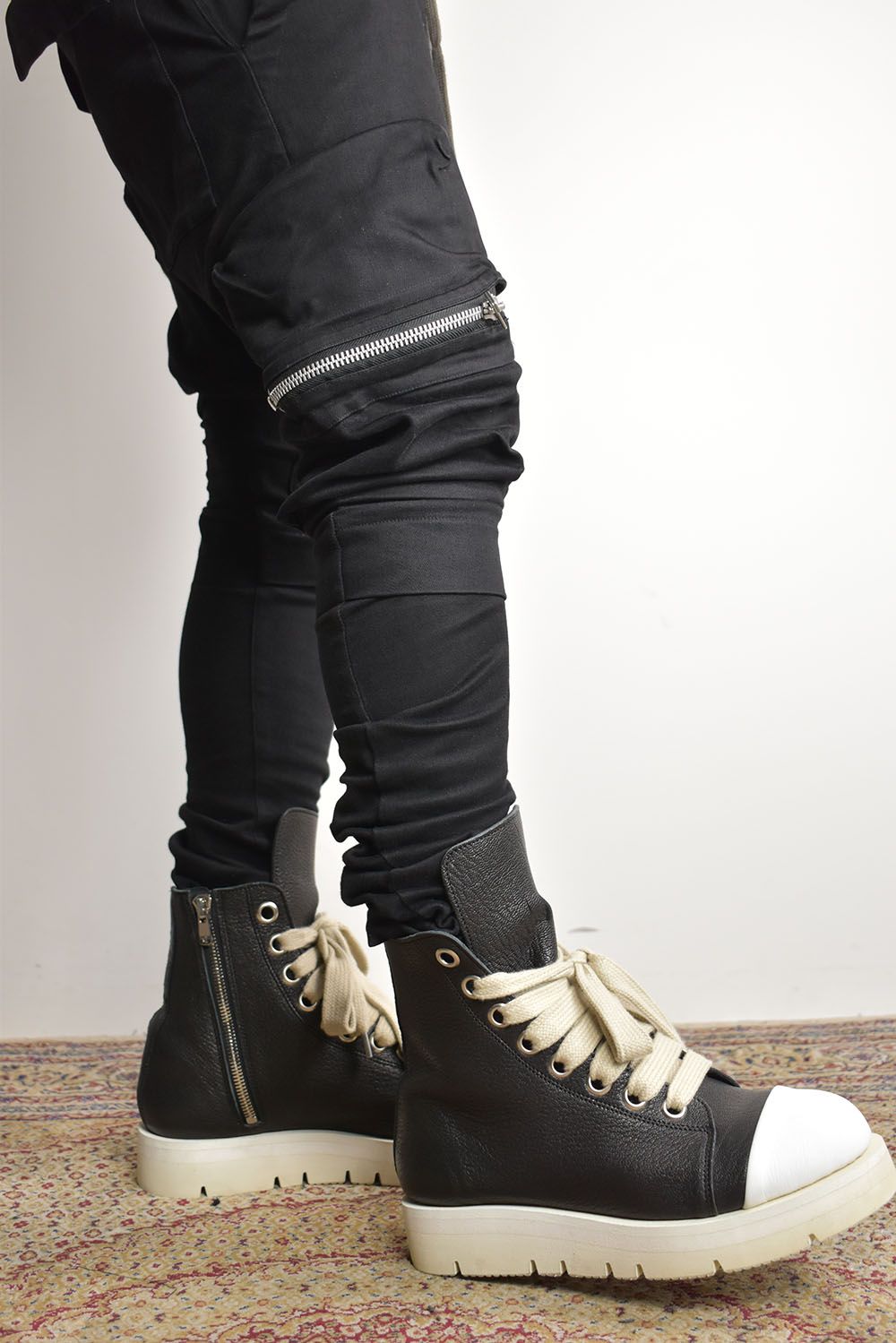 Sneaker Boots"Black×White"/スニーカーブーツ"ブラック×ホワイト"