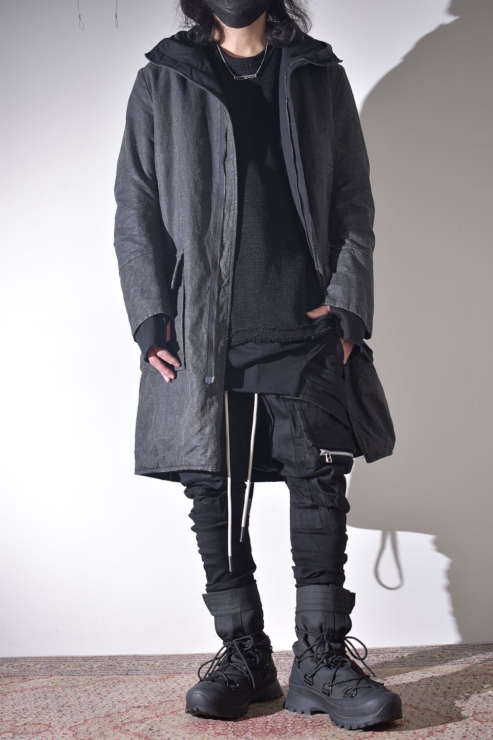 ブルゾンっぽく着れるコート