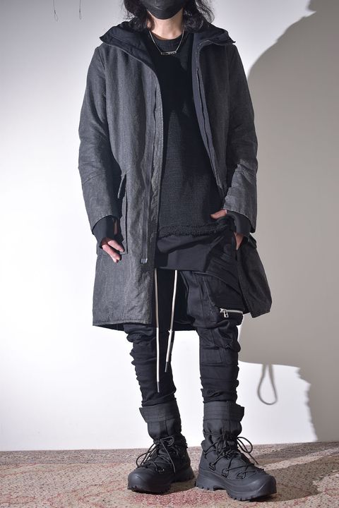 ブルゾンっぽく着れるコート