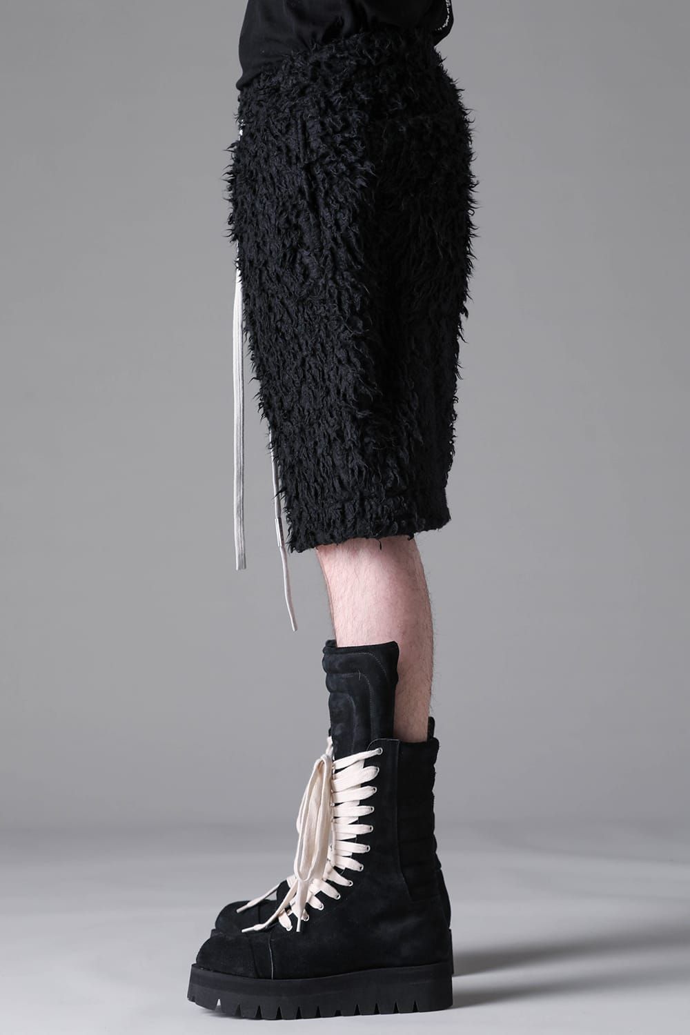 《2026AW先行予約》Sarrouel Short Pants"Black" / サルエルショートパンツ"ブラック"