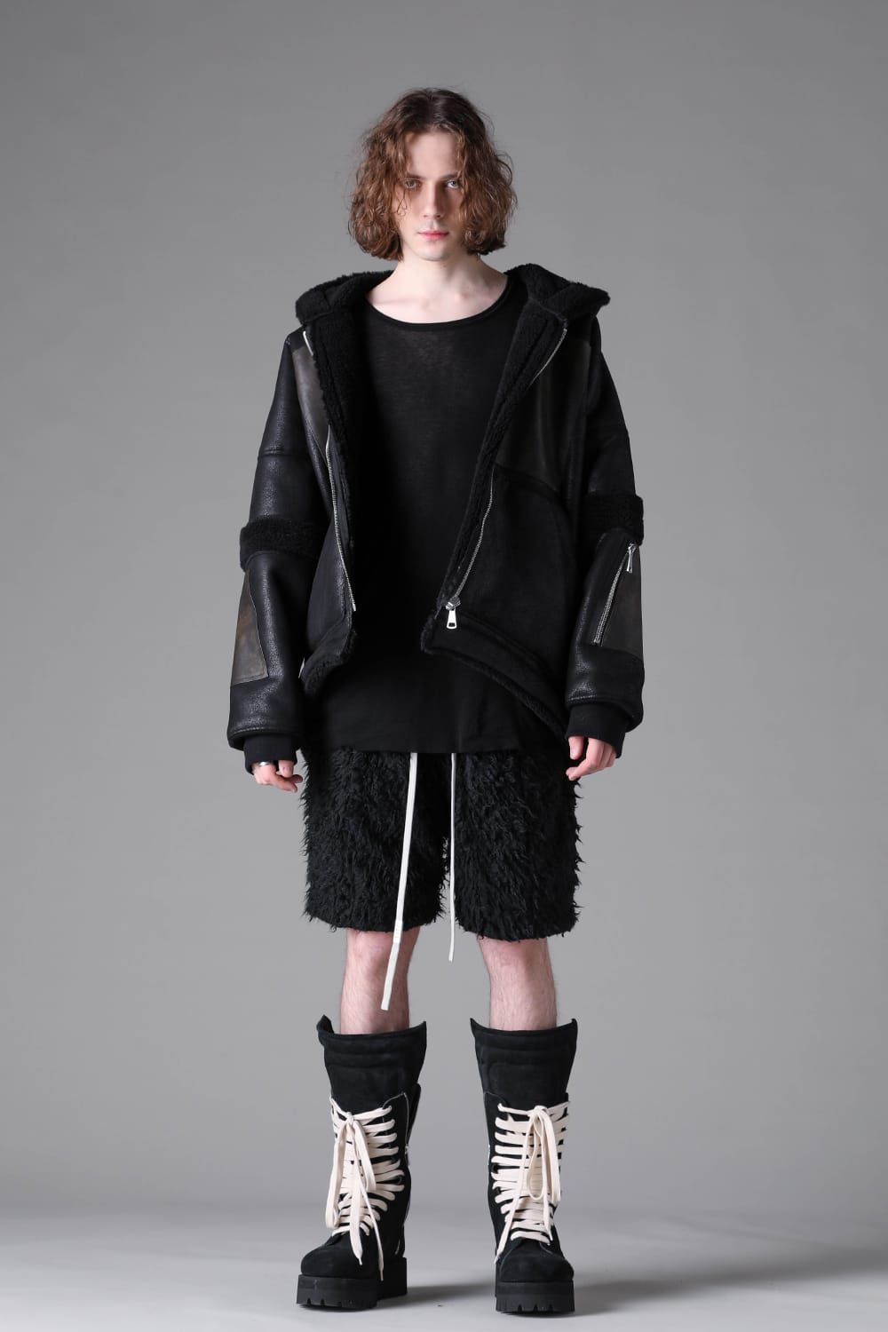 《2026AW先行予約》Sarrouel Short Pants"Black" / サルエルショートパンツ"ブラック"
