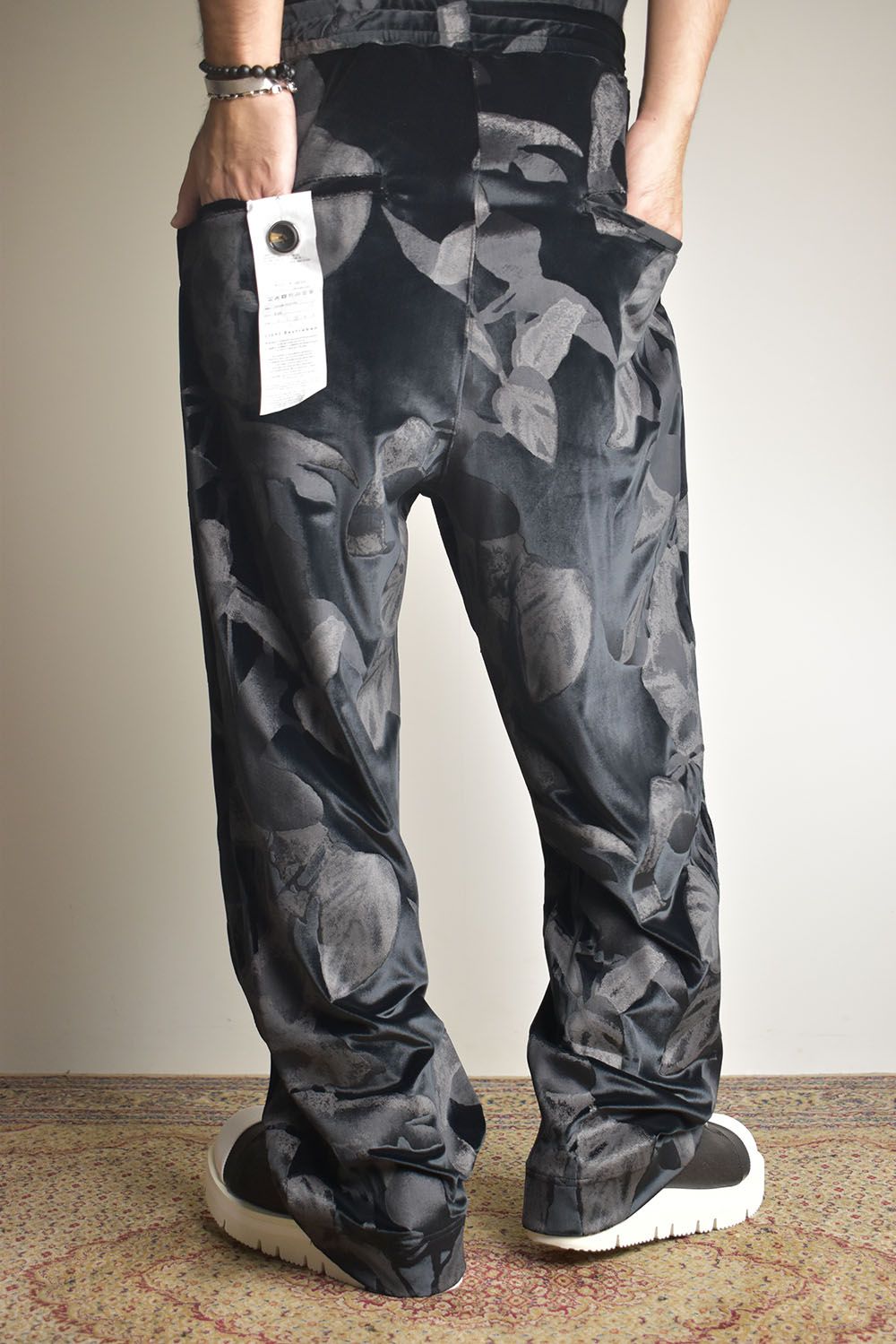 Tuck Easy Pants"Black" / タックイージーパンツ"ブラック"