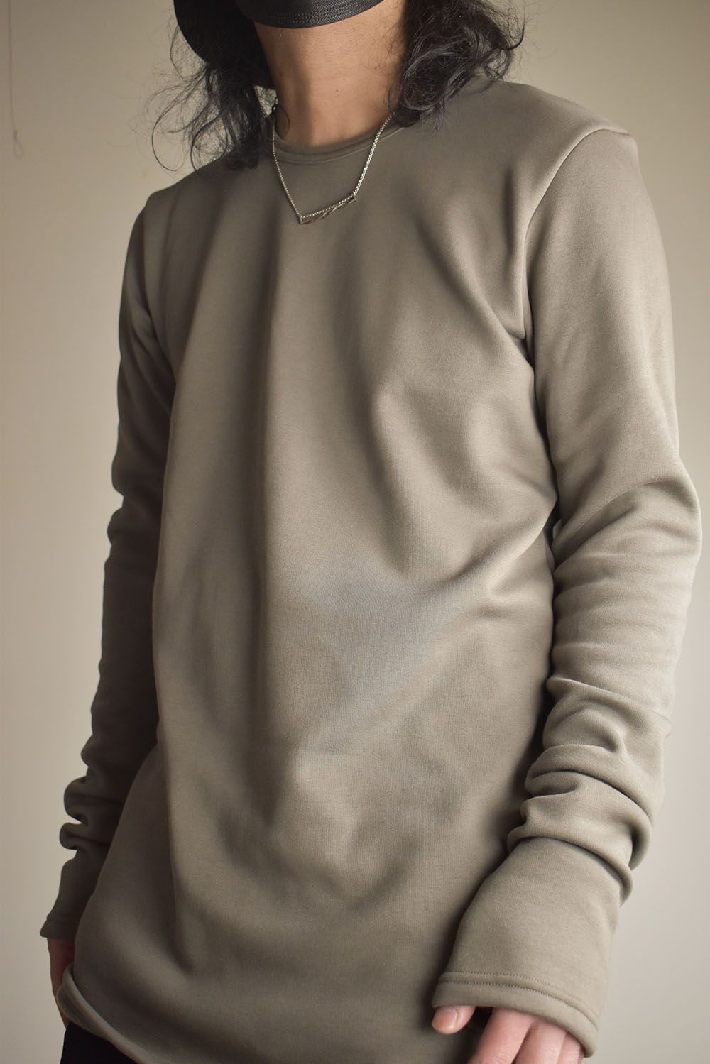 Bomber Heat Crew Neck Top"Grey" / ボンバーヒートクルーネックトップ"グレー"