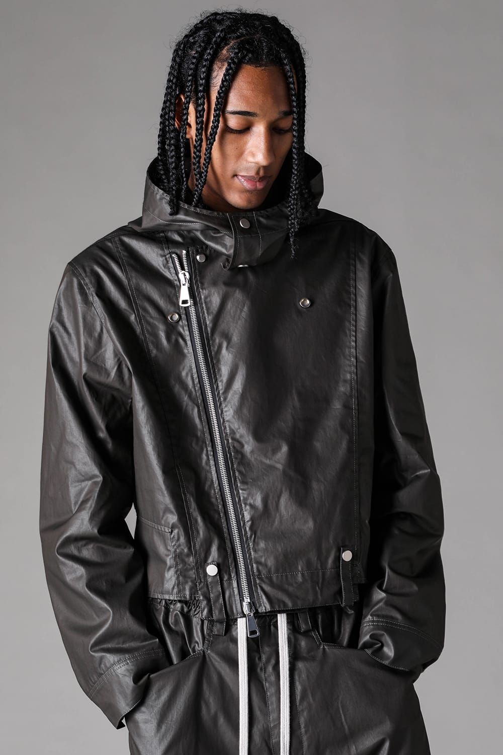 《2027SS先行予約》Hoodei Double Riders "Black / Khaki" / フーディダブルライダース"ブラック / カーキ"