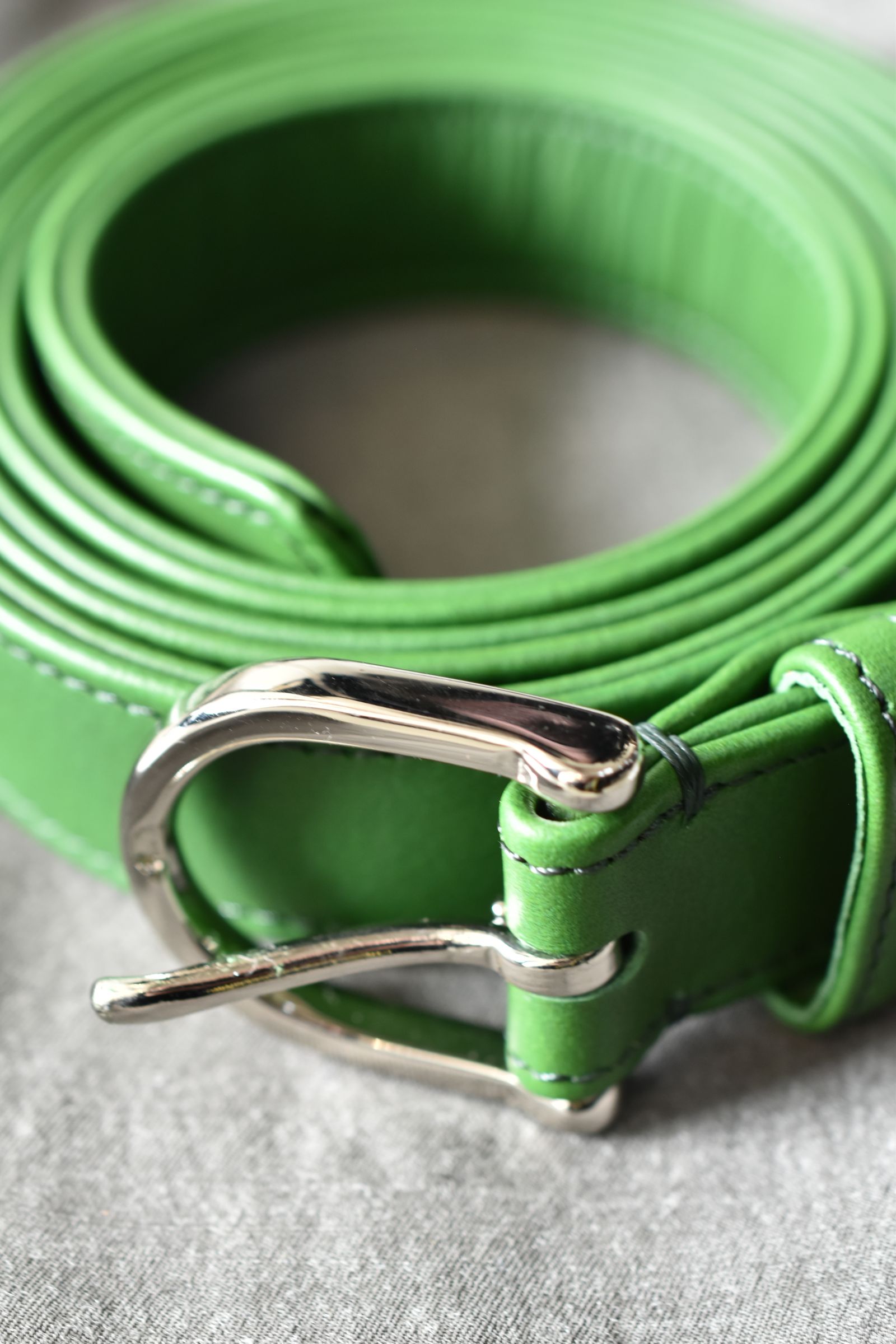 Leather Belt"Green" / レザーベルト "グリーン"