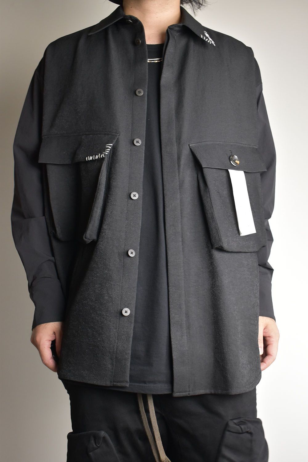 Shirts Jacket"Black"/シャツジャケット"ブラック"