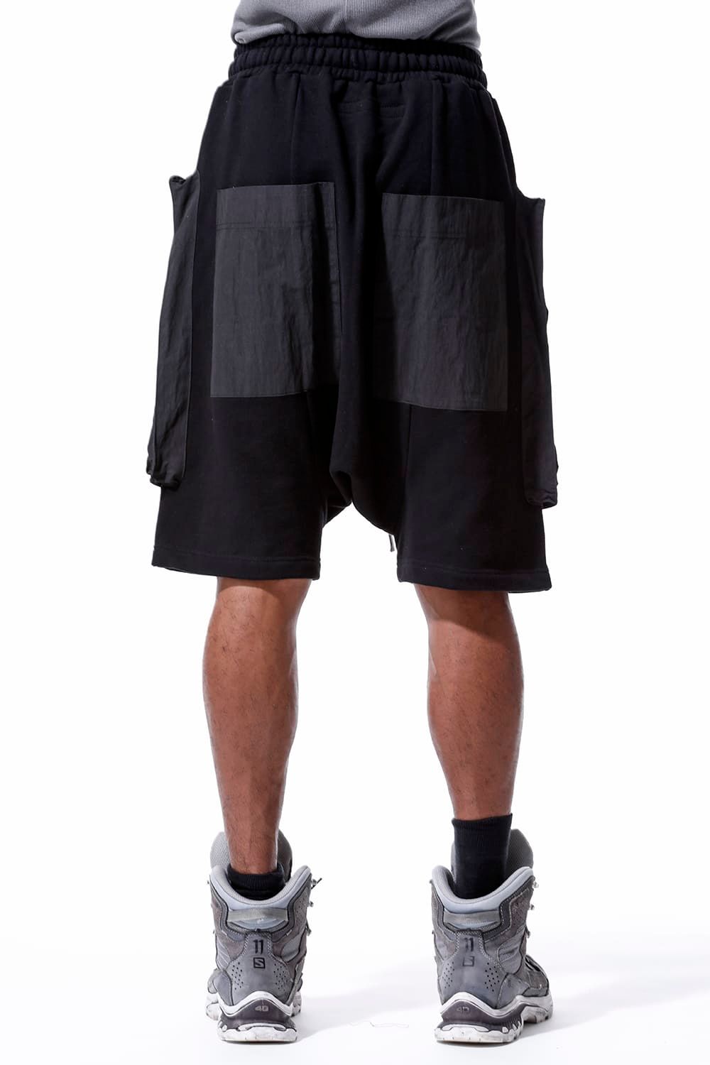 Military Sarouel Shorts"Black"/ミリタリーサルエルショーツ"ブラック"