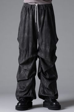 《2026SS先行予約》Tuck Wide Pants"Black / Uneven D.Grey / Uneven Grey" / タックワイドパンツ"ブラック/アンイーブンダークグレー/アンイーブングレー"