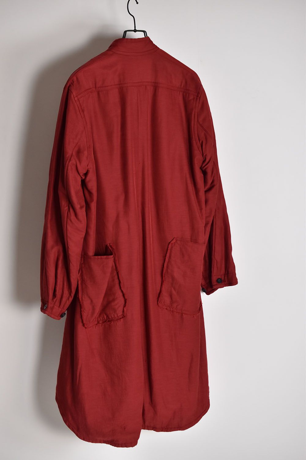Gament Dyeing Padded Shirt Coat"Red"/ガーメントダイシャツコート"レッド"