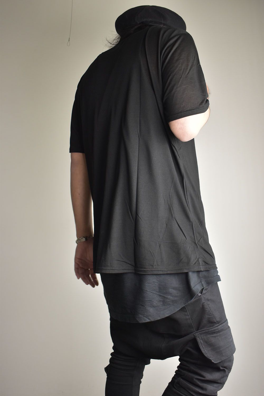 Over Sized Print Short Sleeve Tee"Black"/オーバーサイズドプリントショートスリーブTee"ブラック"