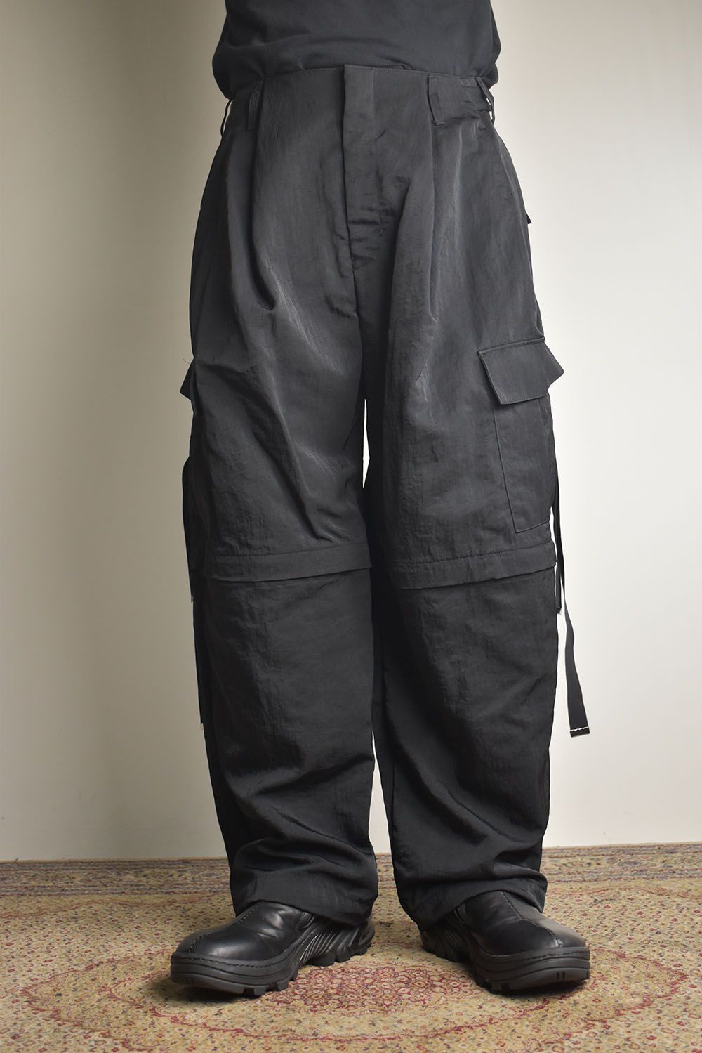 Detachable Cargo Pants"Black"/ デタッチャブルカーゴパンツ"ブラック"
