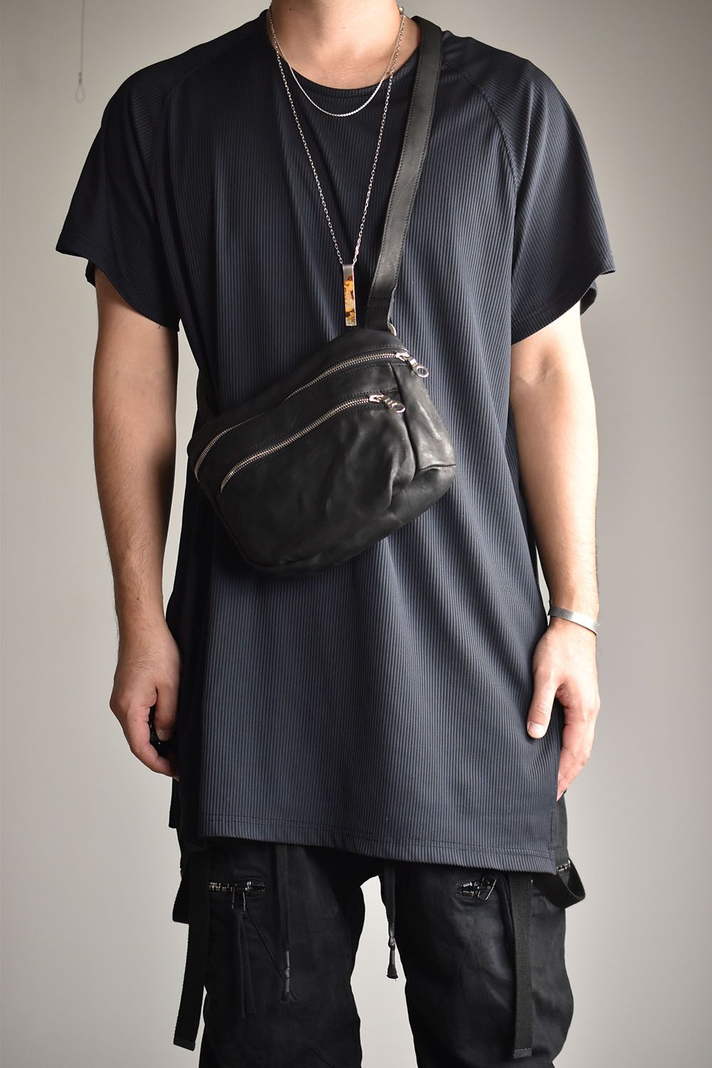 ISAMU KATAYAMA BACKLASH - Double Shoulder Shoulder Bag