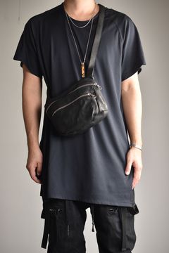 Double Shoulder Shoulder Bag"Black"/ダブルショルダーショルダーバッグ"ブラック"
