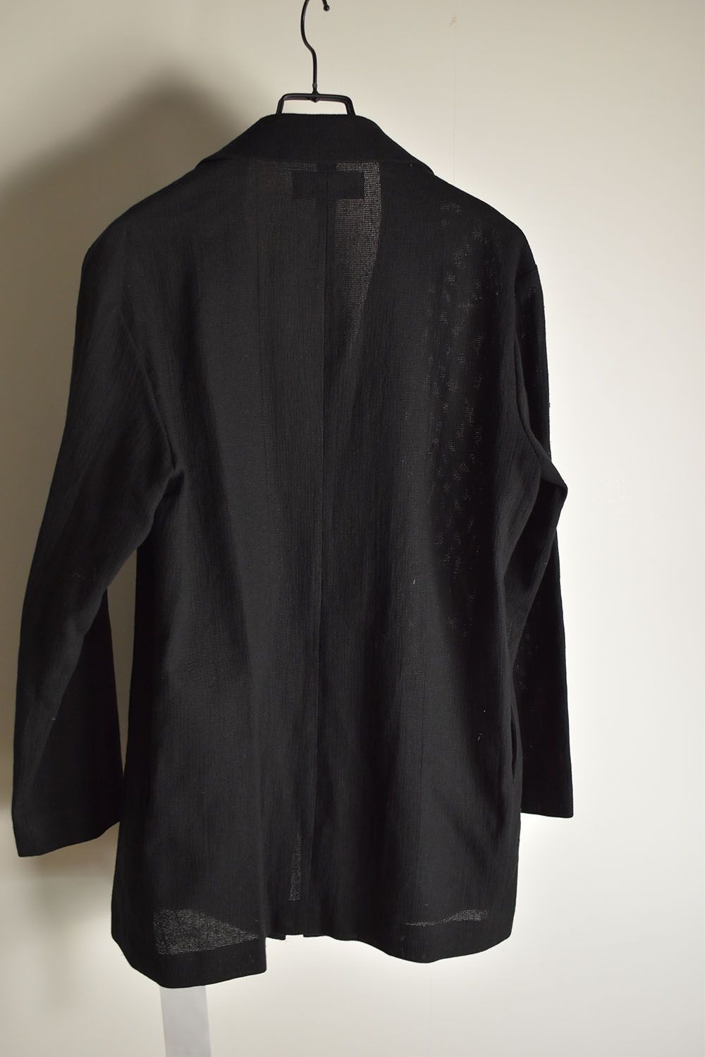 Linen Cotton Jacket"Black" / リネンコットンジャケット"ブラック"