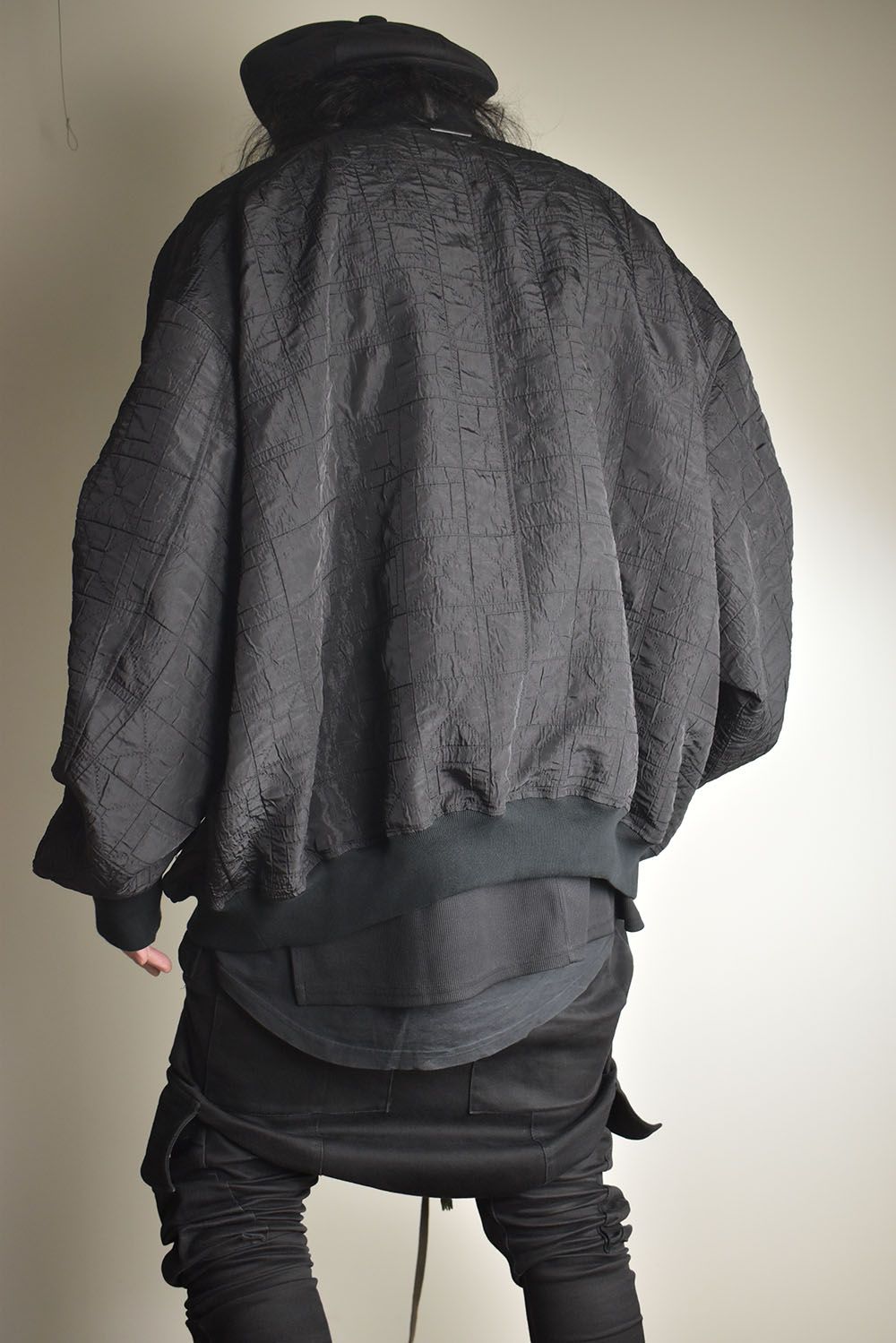 Geometry Jumbo MA-1 Blouson"Black" / ジオメトリージャンボMA-1ブルゾン"ブラック"