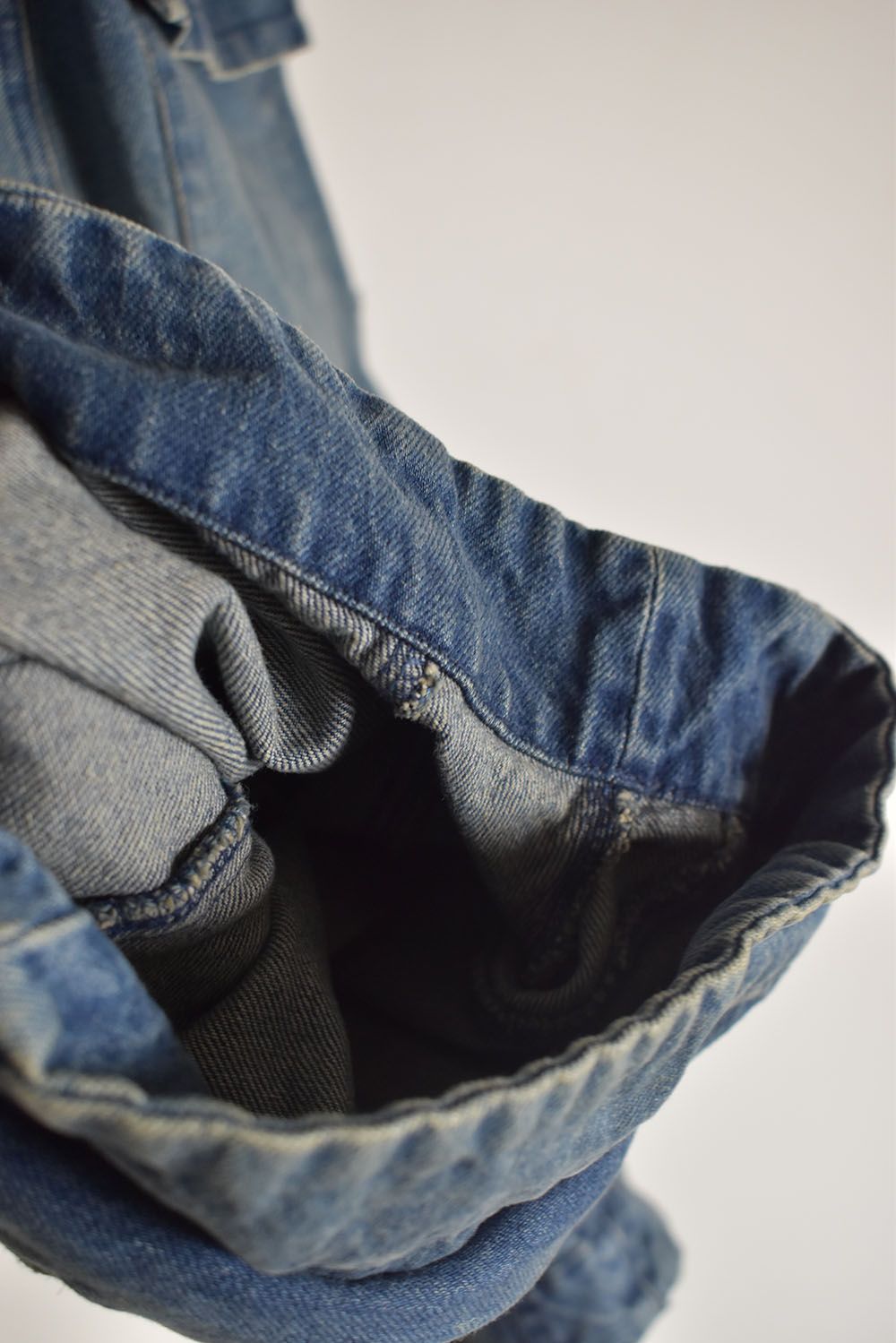 Vintage Denim Military Shorts"Blue" / ヴィンテージデニムミリタリーショーツ"ブルー"
