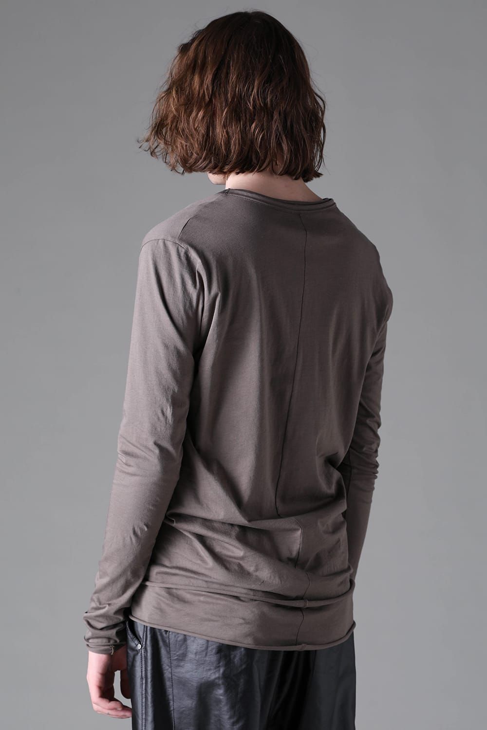 《2026AW先行予約》Layerd V Neck Long Sleeve"Black / Mustard yellow /Grey /White" / レイヤードVネックロングスリーブ"ブラック/マスタードイエロー/グレー/ホワイト"