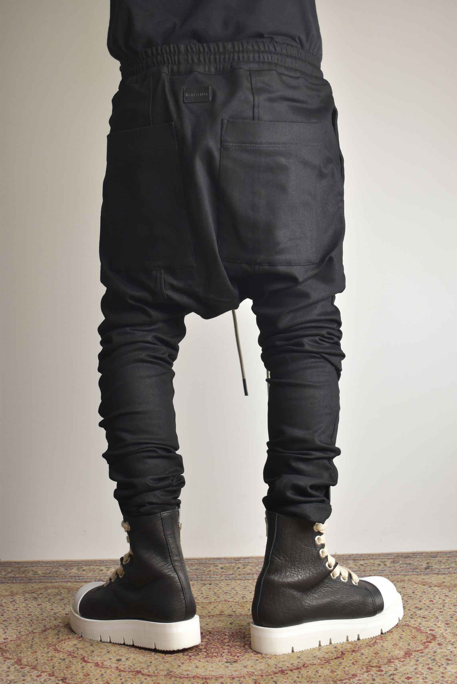 Bonding  Sarouel Skinny Denim"Black" / ボンディングサルエルスキニーデニム"ブラック"