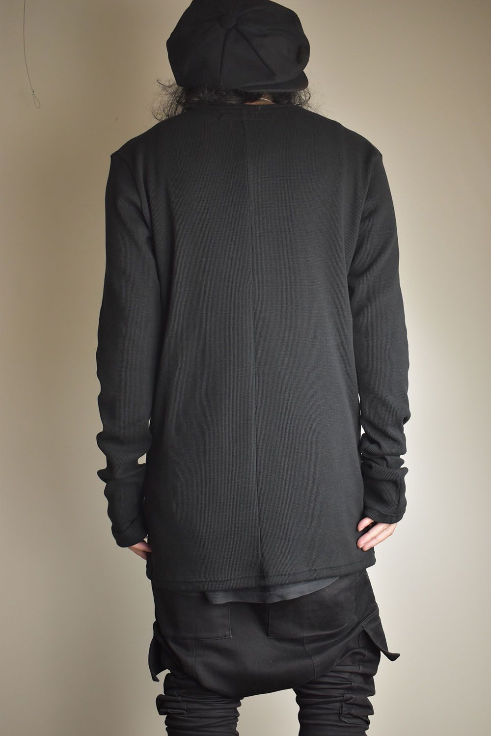 Crew Neck Top"Black" / クルーネックトップ"ブラック"