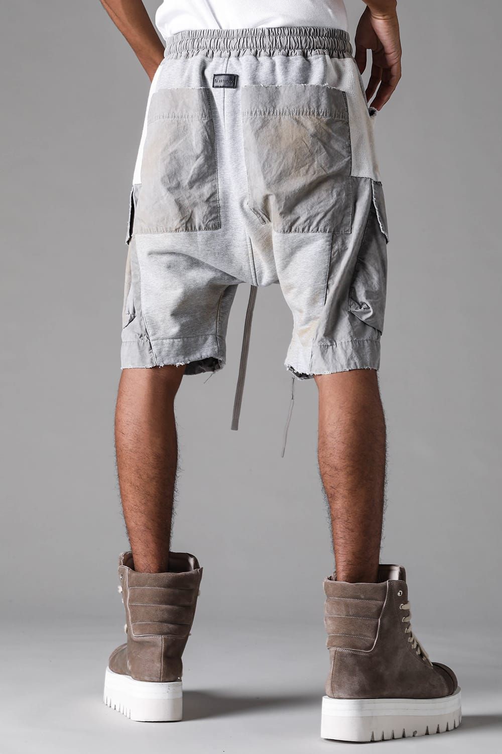 《2027SS先行予約》Vintage Cargo Shorts"Black × Brown / Grey × L.Grey / Ivory" / ヴィンテージカーゴショーツ"ブラック×ブラウン / グレー×ライトグレー / アイボリー"
