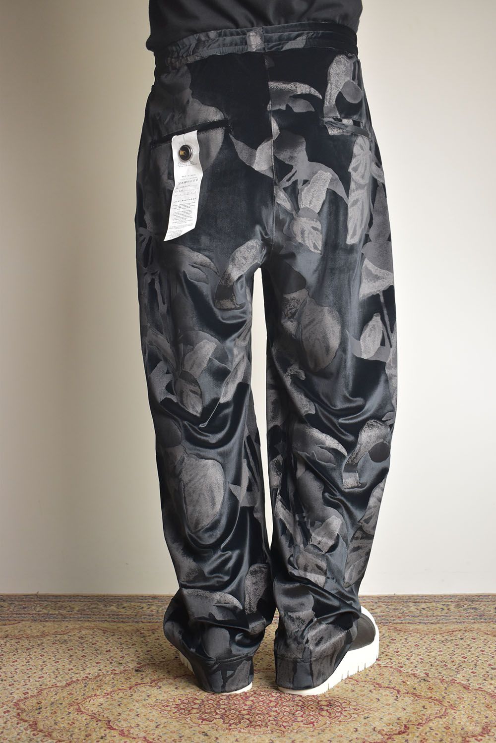 Tuck Easy Pants"Black" / タックイージーパンツ"ブラック"