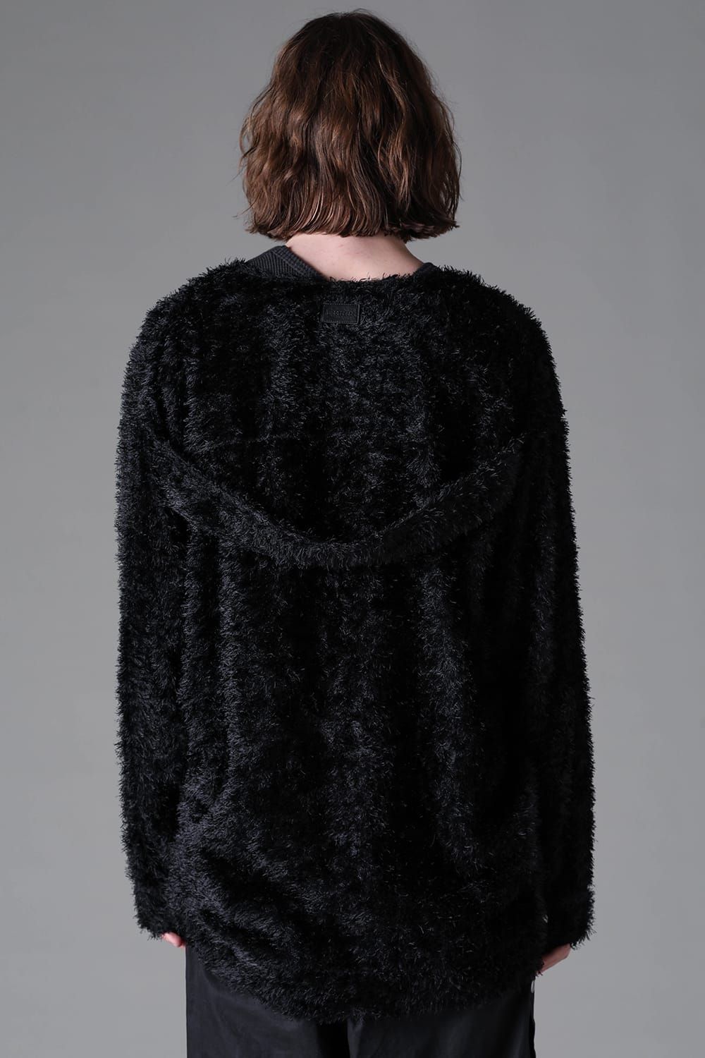 《2026AW先行予約》Shaggy Cardigan Shirts"ブラック" / シャギーカーディガンシャツ"ブラック"