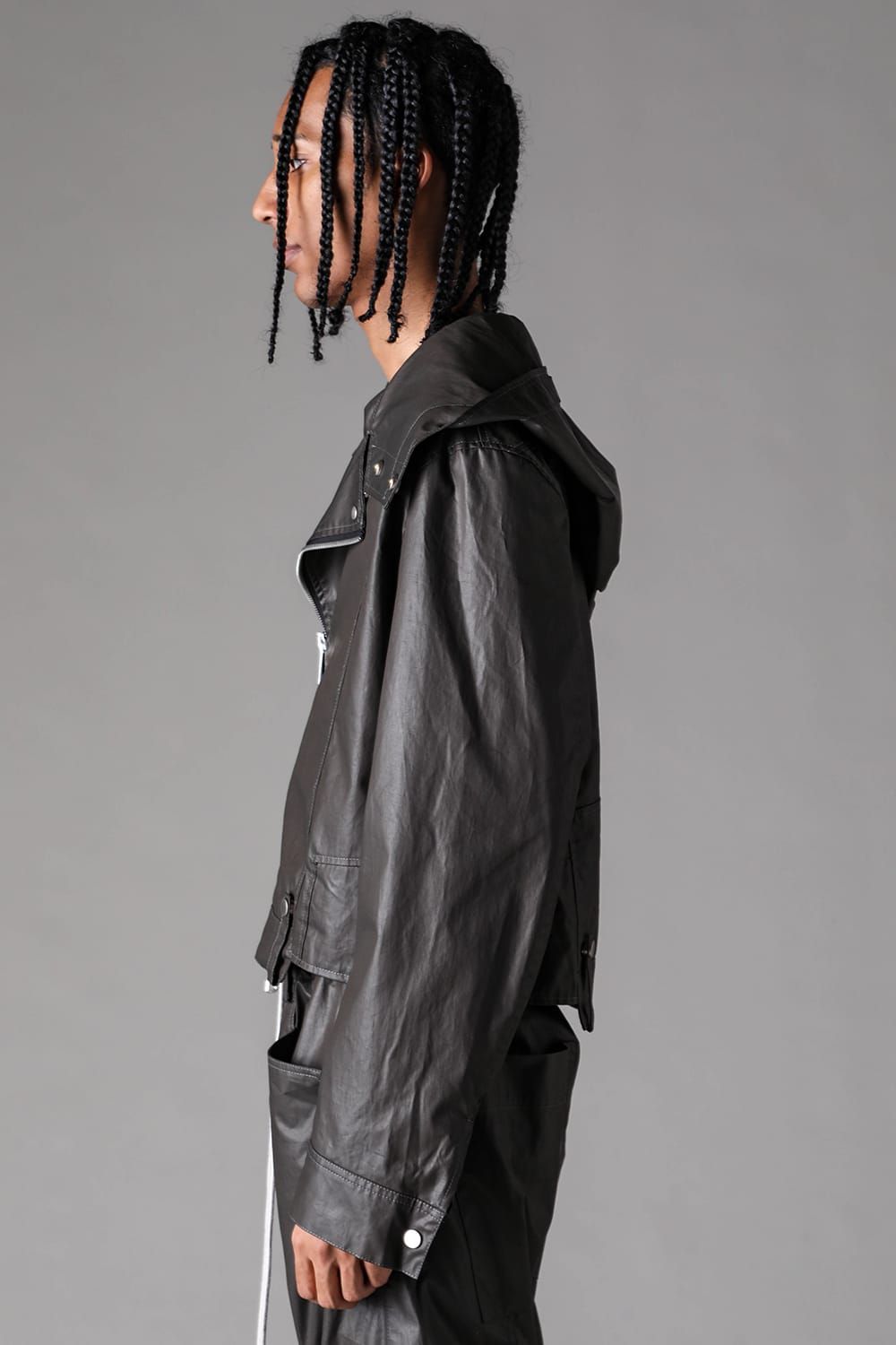 《2027SS先行予約》Hoodei Double Riders "Black / Khaki" / フーディダブルライダース"ブラック / カーキ"