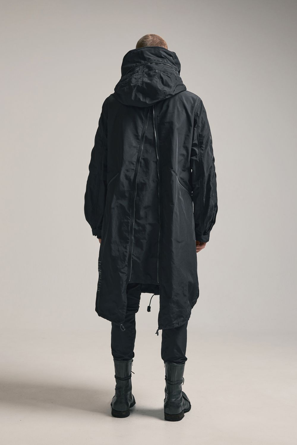 Multi Zip Military Parka Coat"Black" / マルチジップミリタリーパーカーコート"ブラック"