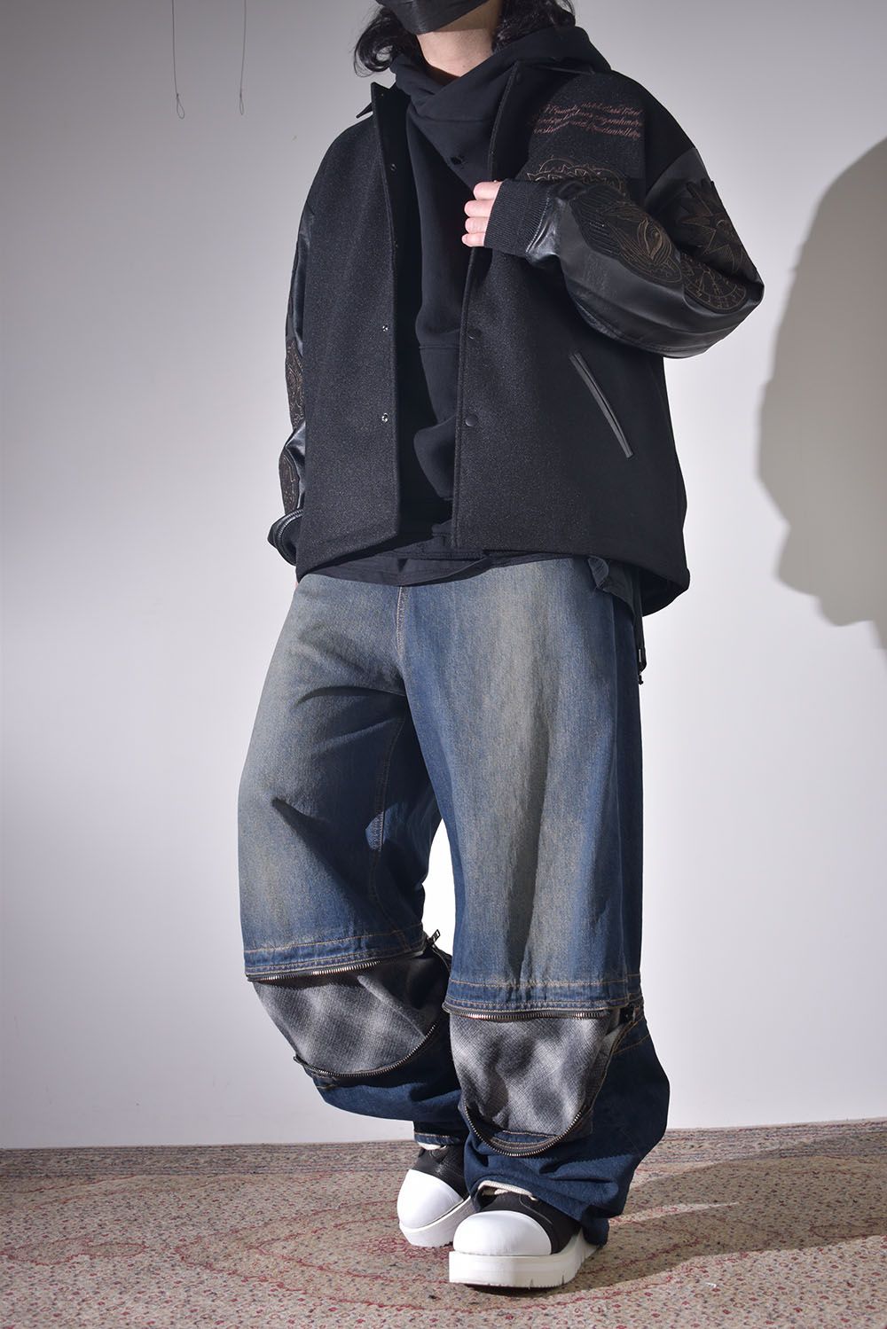 コーチジャケット×デニム