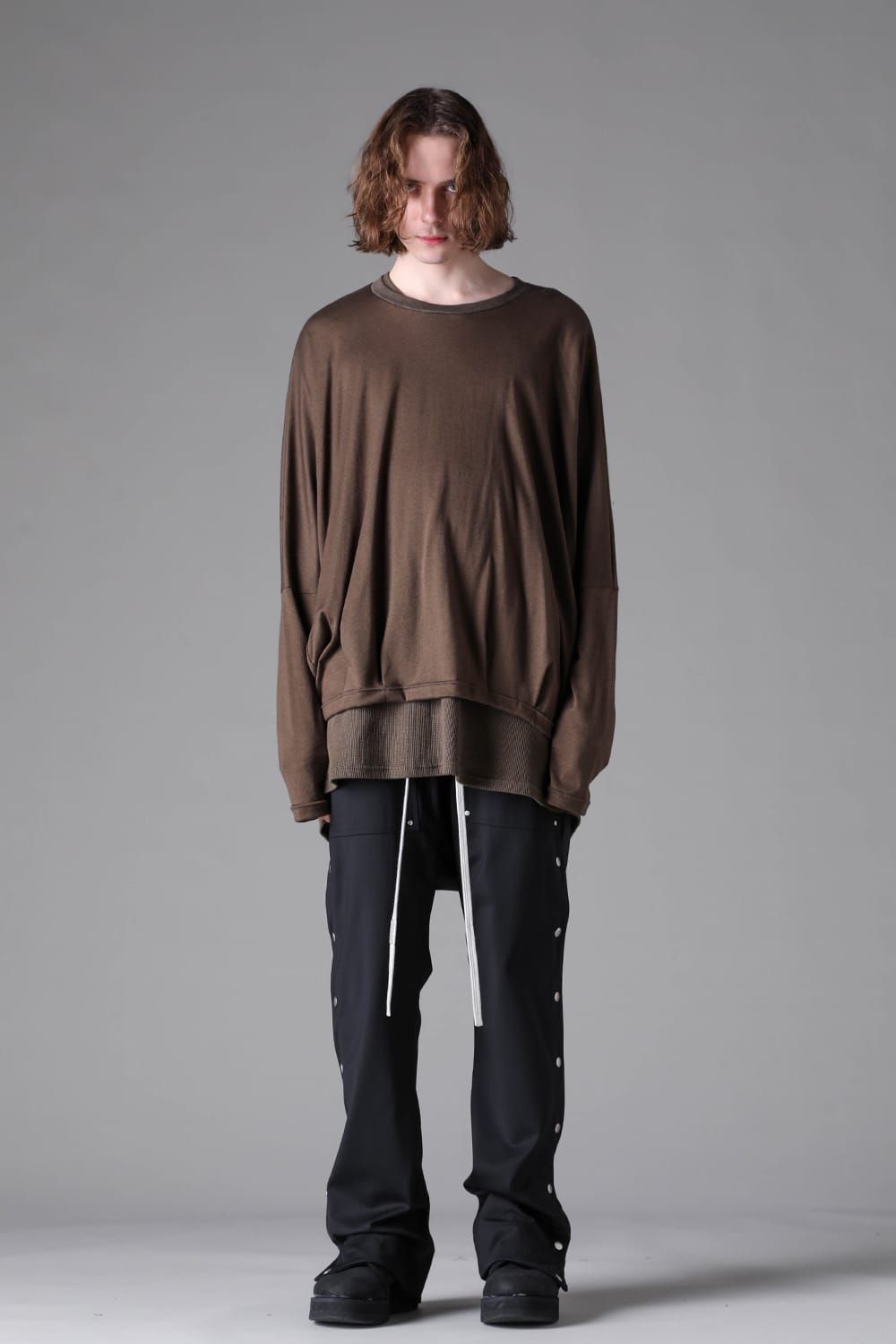 《2026AW先行予約》Dolman Pullover"Black / Brown /Grey / D.Grey / Khaki" / ドルマンプルオーバー"ブラック/ブラウン/グレー/ダークグレー/カーキ"