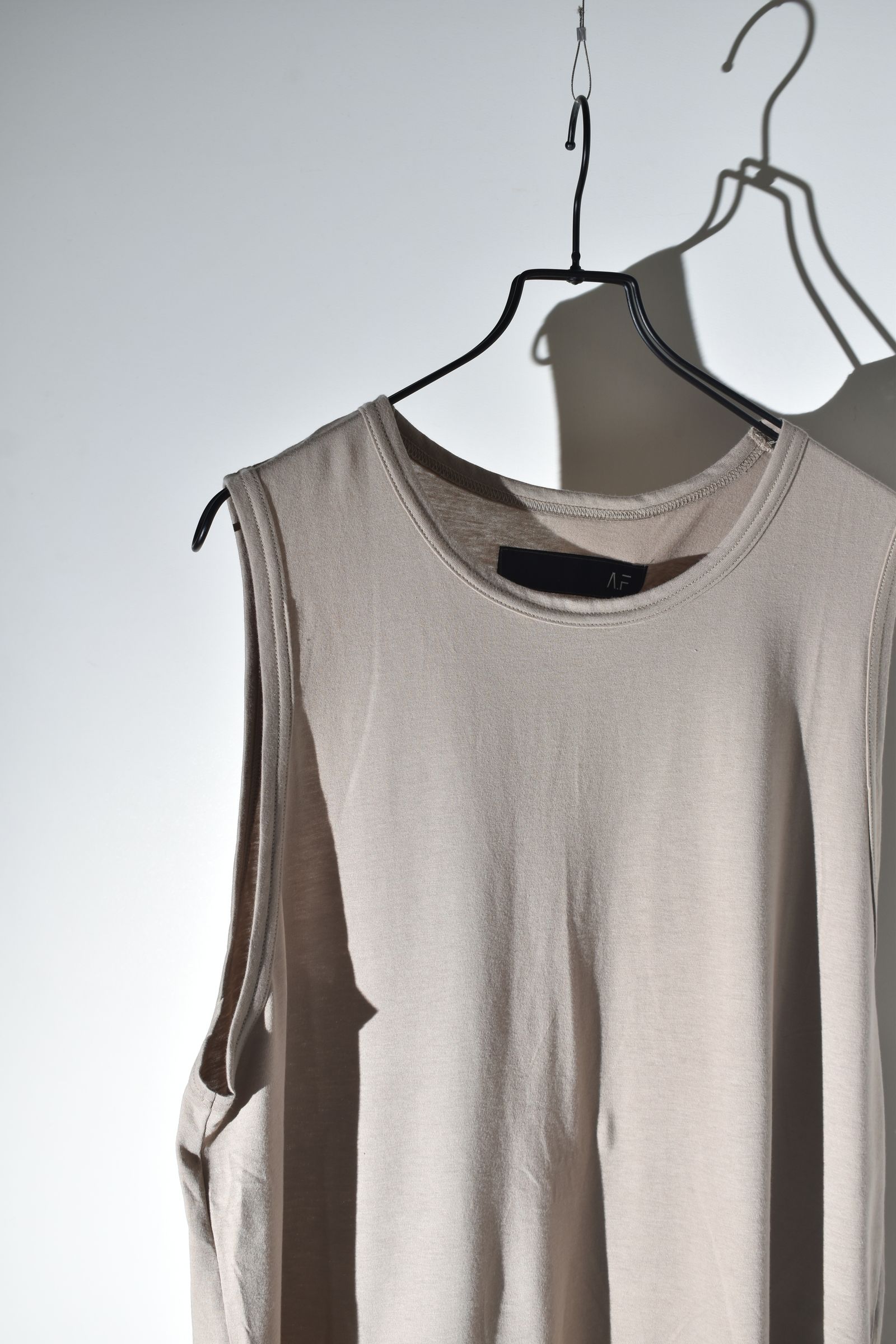 Long Tank Top"Beige" / ロングタンクトップ"ベージュ"