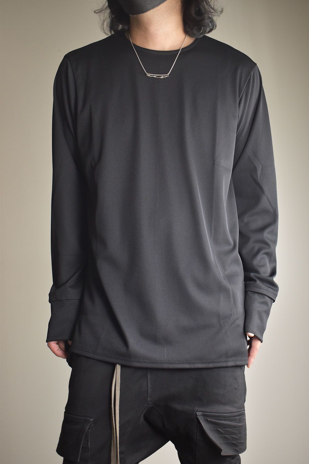 Base Layer Crew Neck "Black" / ベースレイヤークルーネック"ブラック"