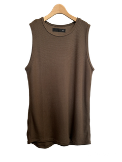 《2026AW先行予約》Long Length Knit Tank Top"Black / Olive / Ivory / Navy / D.Grey" /ロングレングスニットタンクトップ"ブラック/オリーブ/アイボリー/ネイビー/ダークグレー"