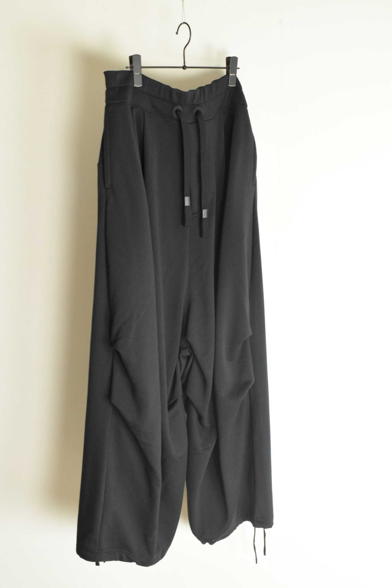 Sarouel Wide Sweat Pants"Black" / サルエルワイドスウェットパンツ"ブラック"