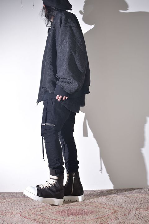 汎用性の高いMA-1とモヘアニット