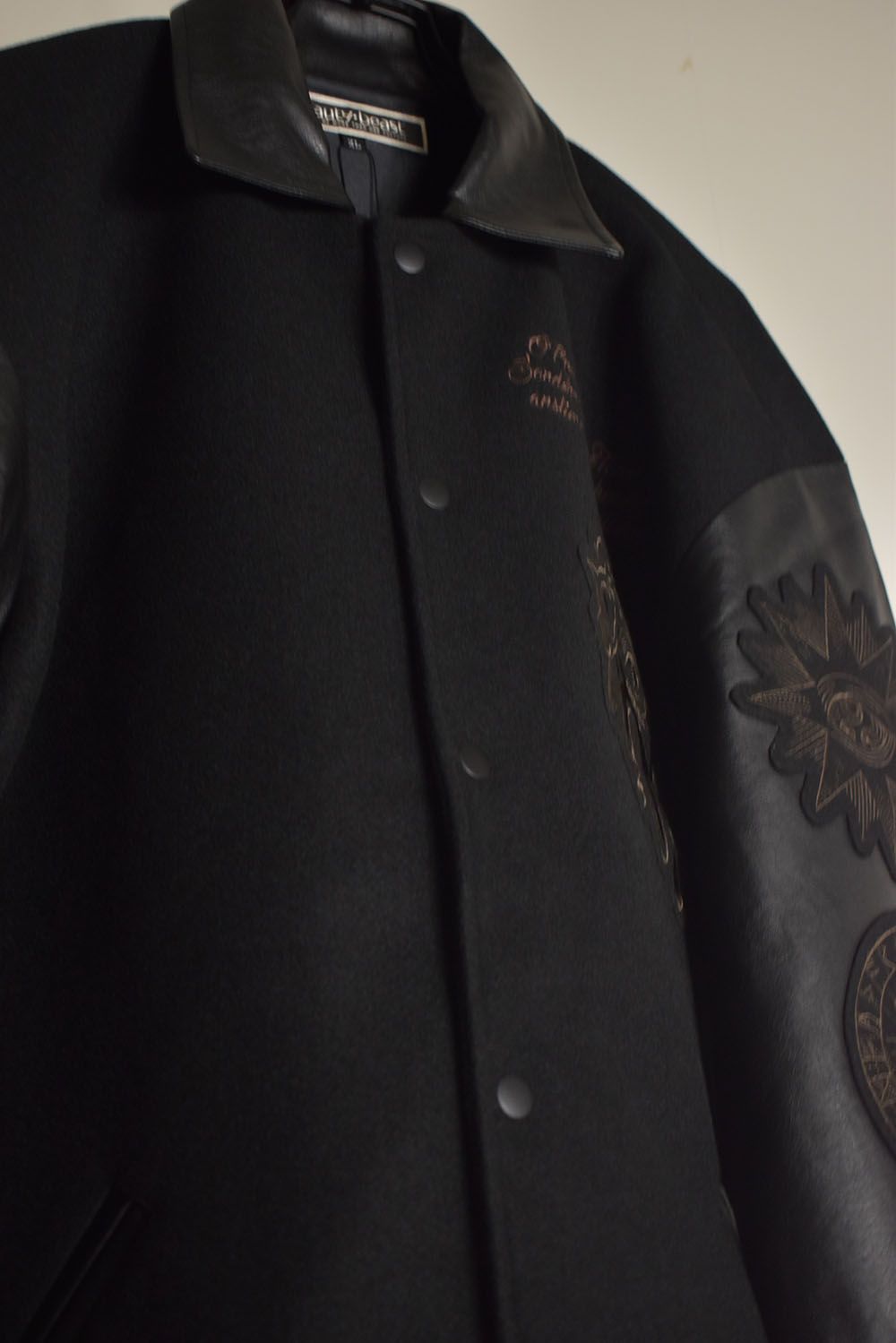 Heavy Melton Coach Jacket"Black" / ヘビーメルトンコーチジャケット"ブラック"
