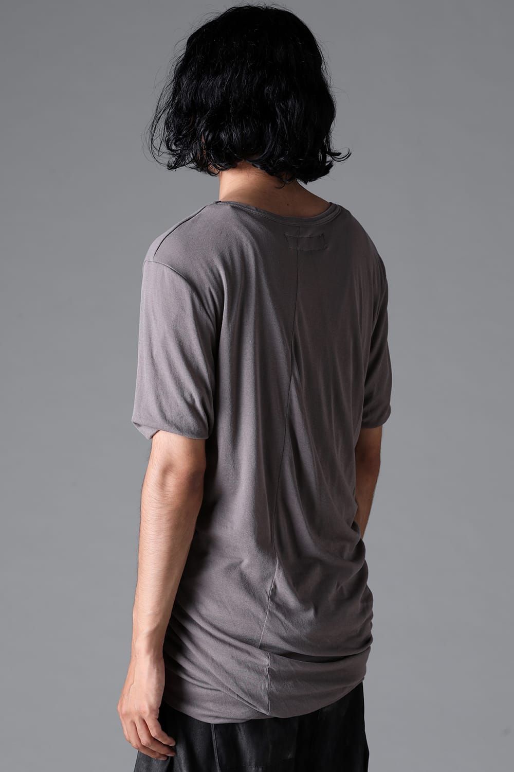 《2026SS先行予約》Twist Layered Tee"Black / Cream /White /Stone /Brown" / ツイストレイヤードTee"ブラック/クリーム/ホワイト/ストーン/ブラウン"
